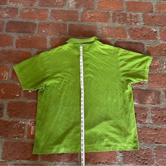 Lacoste Green Polo Golf Tennis Preppy Shirt Vibrant Cotton Comfort size 8/XXL - Picture 14 of 16